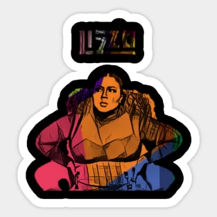 Lizzo - Wpap Vintage Sticker